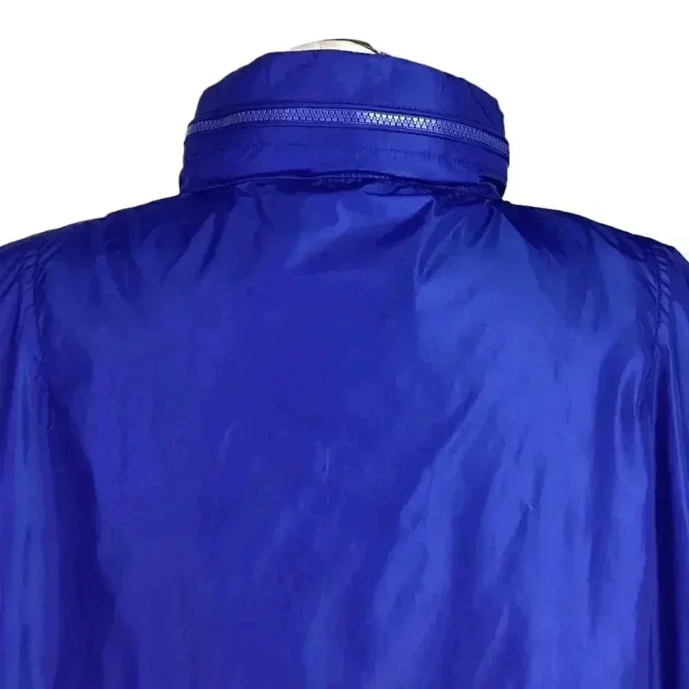 Polo Ralph Lauren Men 1XB Big Retford Nylon Windbreaker Jacket Blue Packable